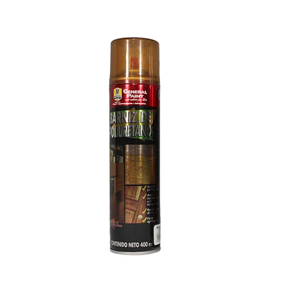 Barniz aerosol caoba poliuretano 400 ml 9667 general paint Pieza