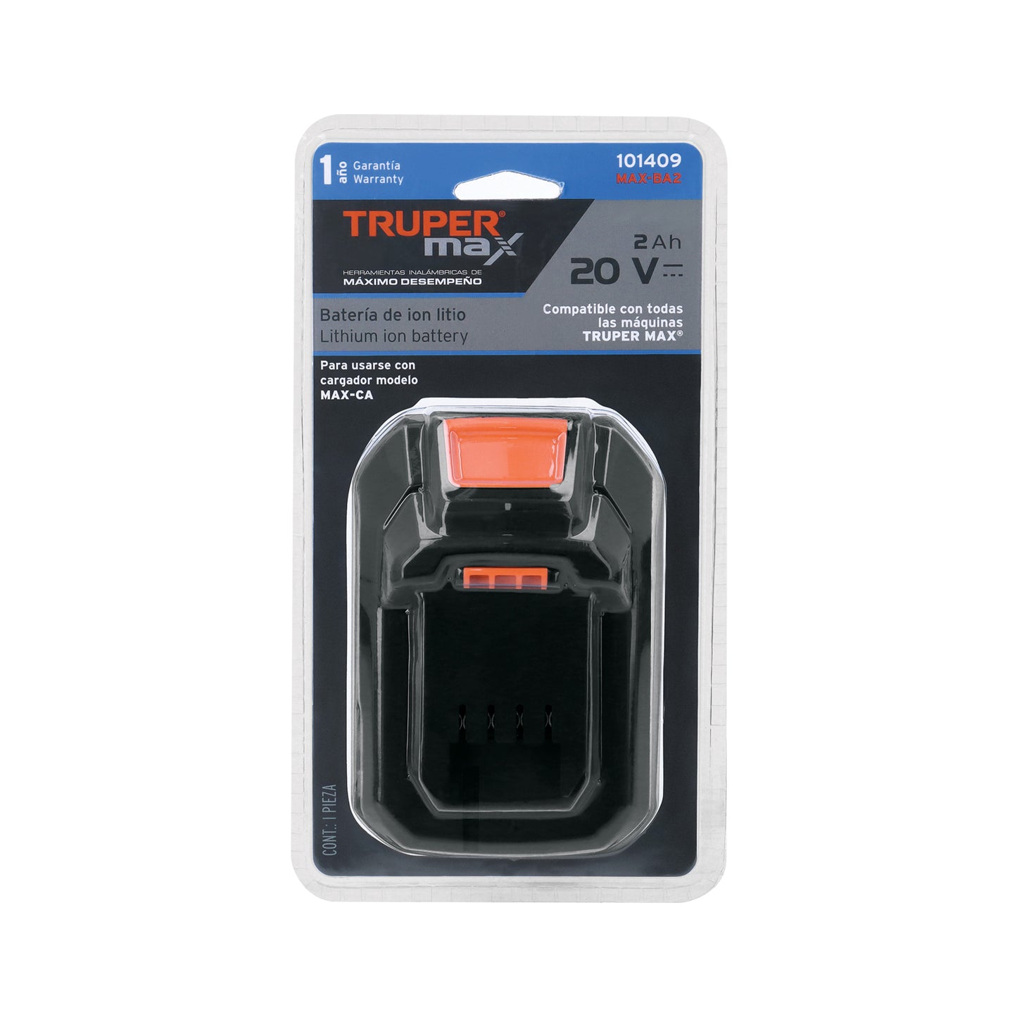 Bateria ion litio 20 v max-ba2 101409 truper Pieza