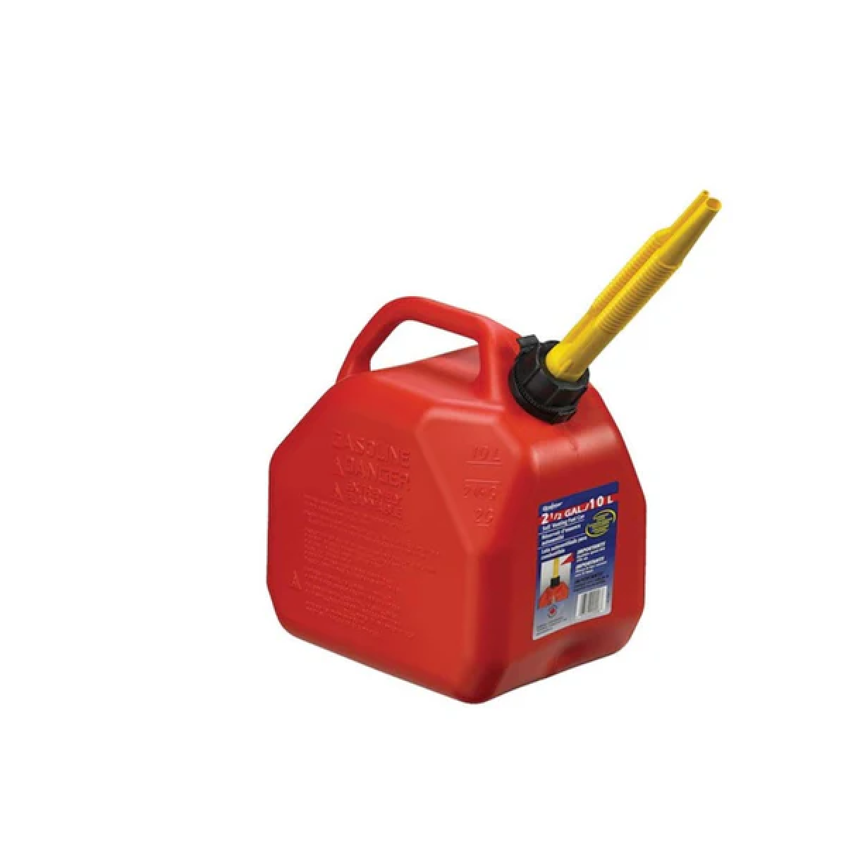 Bidon rojo para gasolina 10 lt scepter