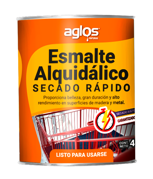 Esmalte secado rapido 4Lts Azul Pieza