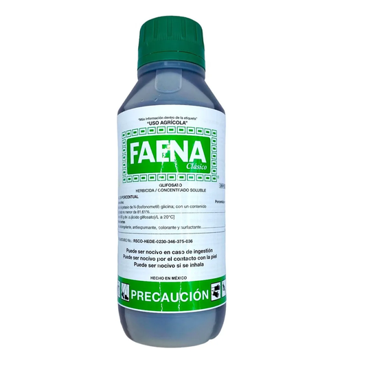 Herbicida faena liquida clasica litro glifosato faena Pieza