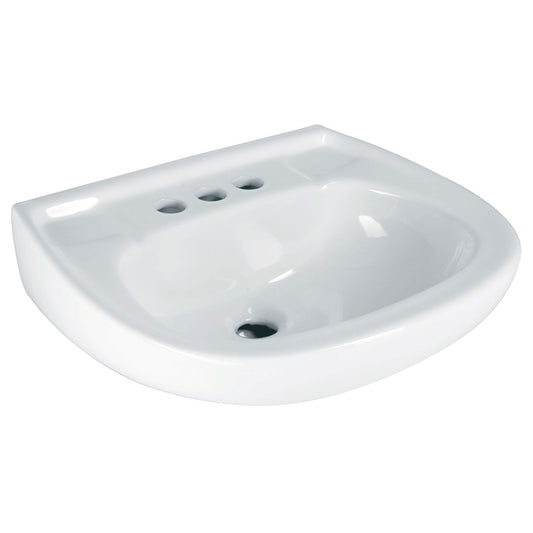 Lavabo ceramica con rebosadero blanco foset 44002 Pieza