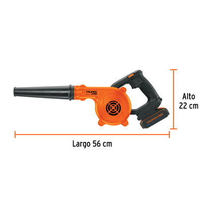 Sopladora para taller 20V 1 batería 2Ah 103265 Truper