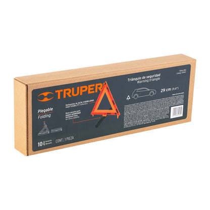 Triangulo de seguridad 11p 10943 truper Pieza