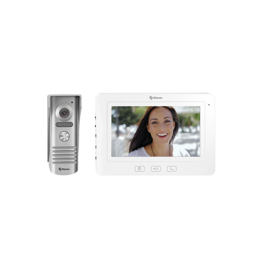 Tv portero con pantalla a color de 7p - cctv-086 - steren Paquete