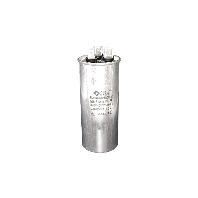 Capacitor de trabajo dual 50+5 mf+-5% 440v - xair083 - rosan Pieza