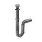Cespol flexible cromado button push para lavabo 3338 fleximatic Pieza