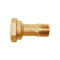 Niple bronce con tuerca para medidor 1/2 x 3/4  npm01.13  generico Pieza