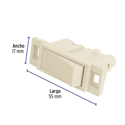Interruptor sencillo linea economica 46439 Pieza