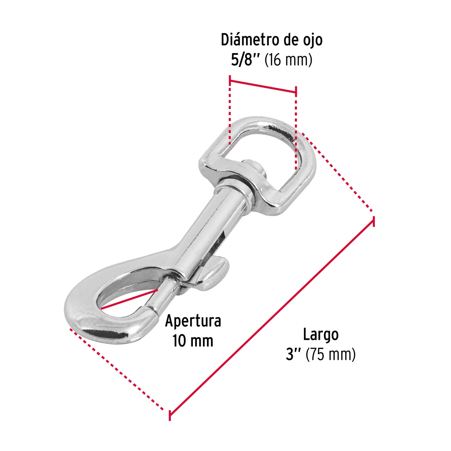 Bandola tipo destorcedor (5/8) 44031 truper Pieza