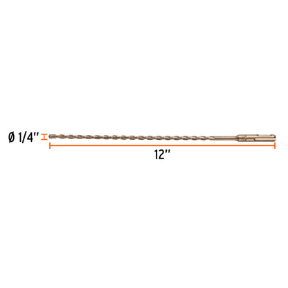 Broca sds Plus 1/4 x 12 101144 Truper Pieza