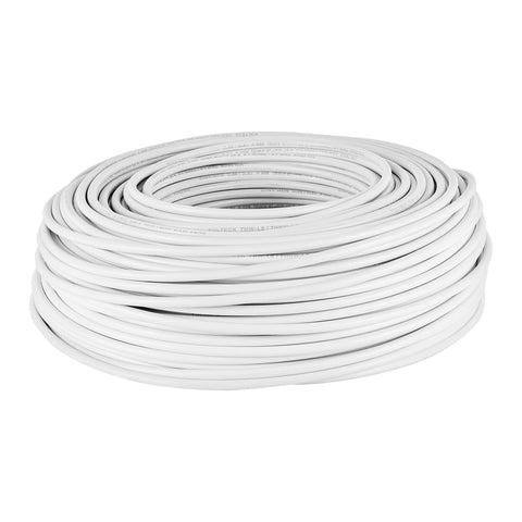 Cable THHW LS 8 AWG color blanco rollo 100 m 46054 Volteck Metro