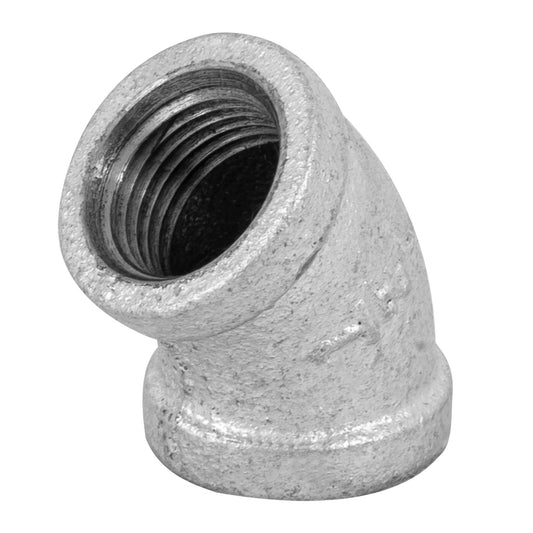 Codo galvanizado 45x13mm 1/2 47539 Pieza