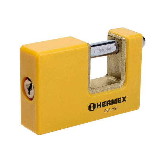 Candado antipalanca 75mm cuerpo metalico 23524 hermex basic Pieza