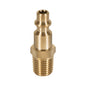 Conector rapido tipo m niquelado cuerda 1/4 npt macho 19083 truper Pieza