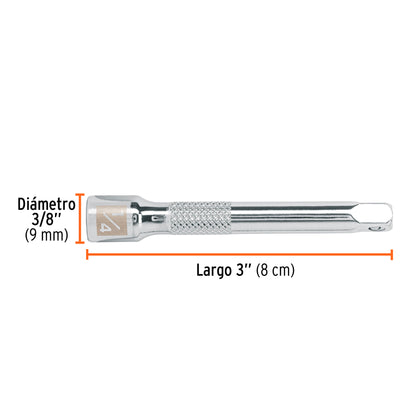 Extension para dado cuadro 1/4 x 3 pulg 13218 truper Pieza
