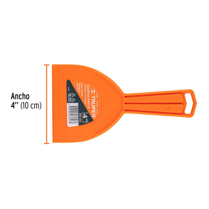 Espatula plastico 4p 14445 truper Pieza