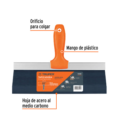 Espatula tapizadora 12p truper14461 Pieza