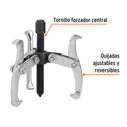 Extractor de poleas 3 quijadas 3 14500 Truper Pieza