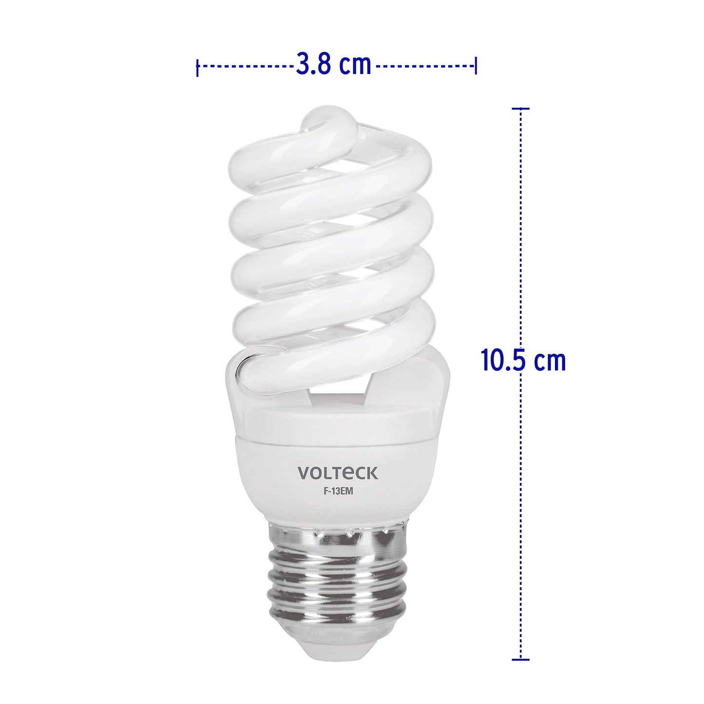 Lampara 13 w espiral mini luz dia t2 en blister 48504 Pieza