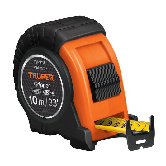 Flexometro griper contra impacto 10 mt cinta 1 1/4 14582 truper Pieza