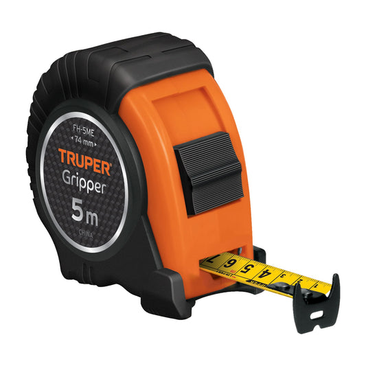 Flexometro contra impacto 5 m 3/8p graduacian metrica 15388 truper Pieza