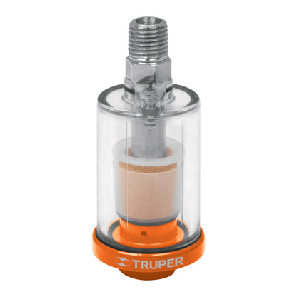 Filtro separador de agua y aceite 120 psi para compresor 19027 truper Pieza
