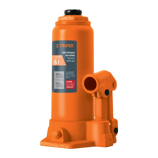 Gato hidraulico de botella 6 Ton 14814 Truper Pieza