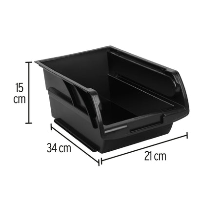 Gaveta apilable plastico 34 x 21 x 15 cm 10891 truper Pieza