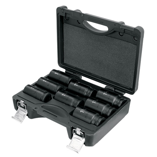 Juego de 8 dados largos cuadro 3/4P de impacto 6 puntas std 100948 truper Pieza
