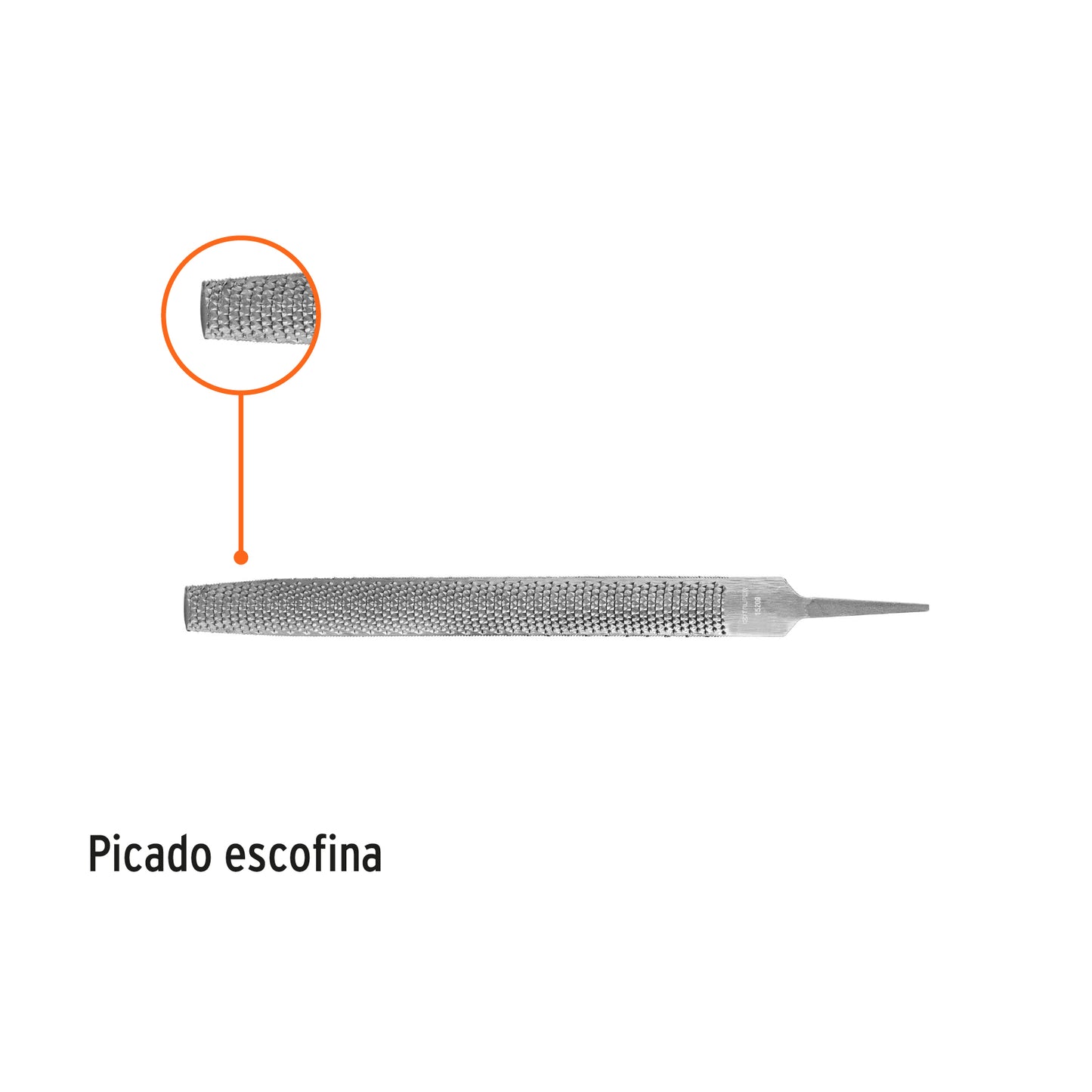 Lima escofina 12p 15209  truper Pieza
