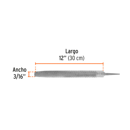 Lima escofina 12p 15209  truper Pieza