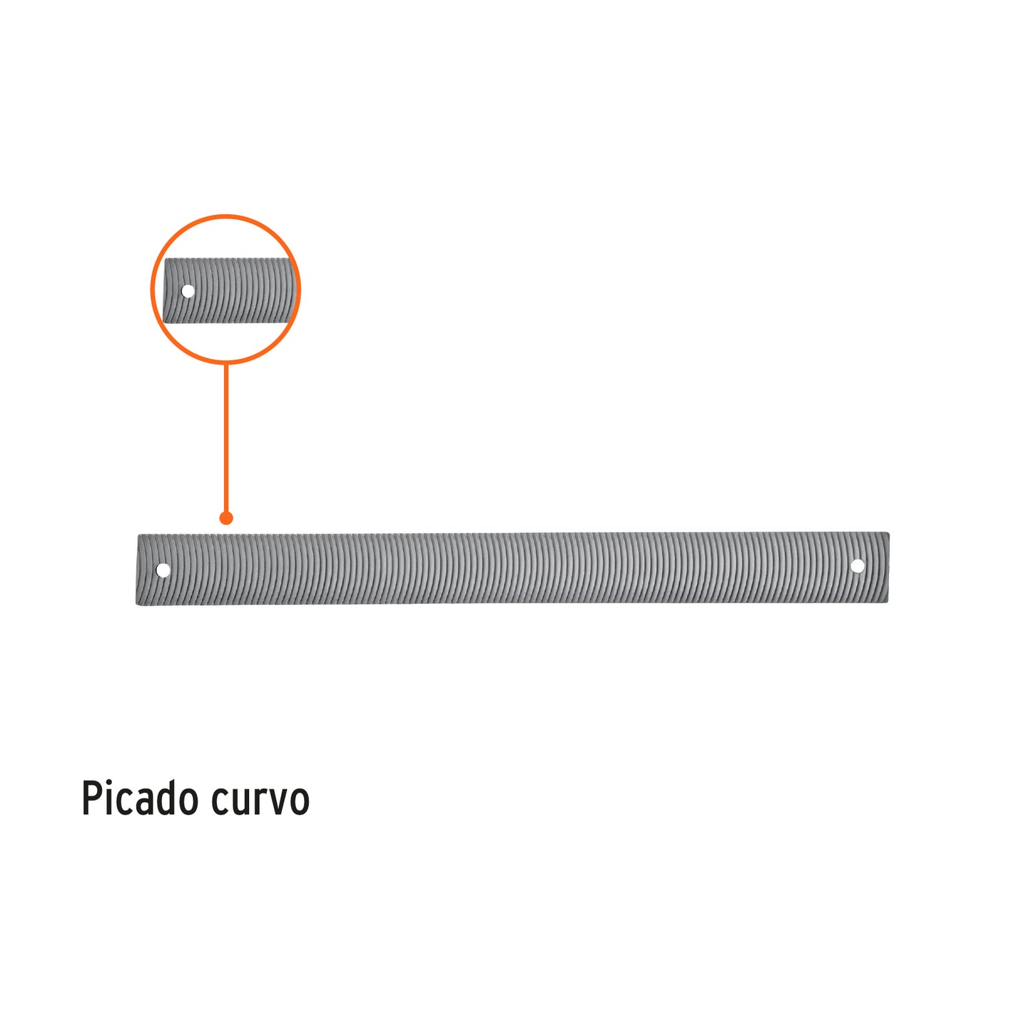 Lima para hojalatero 14p truper Pieza