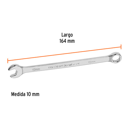 Llave combinada extralarga milimetrica 10 x 172 mm 15614 Pieza