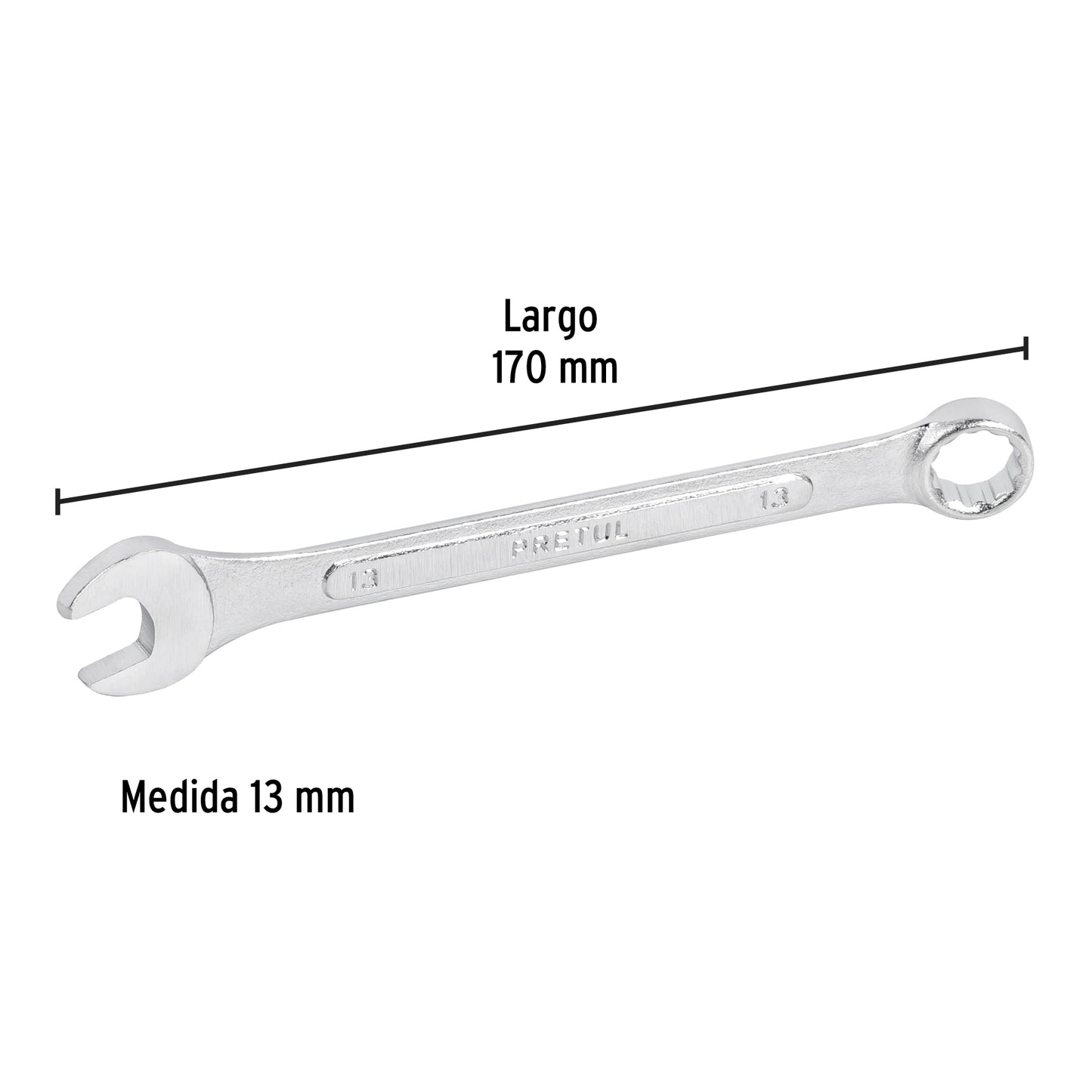 Llave combinada 13 mm 21907 pretul Pieza