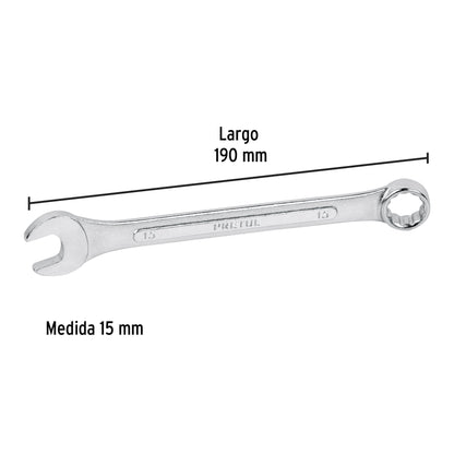 Llave combinada 15 mm 21909 pretul Pieza