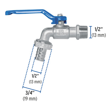 Llave de esfera laton 1/2 49083 foset Pieza