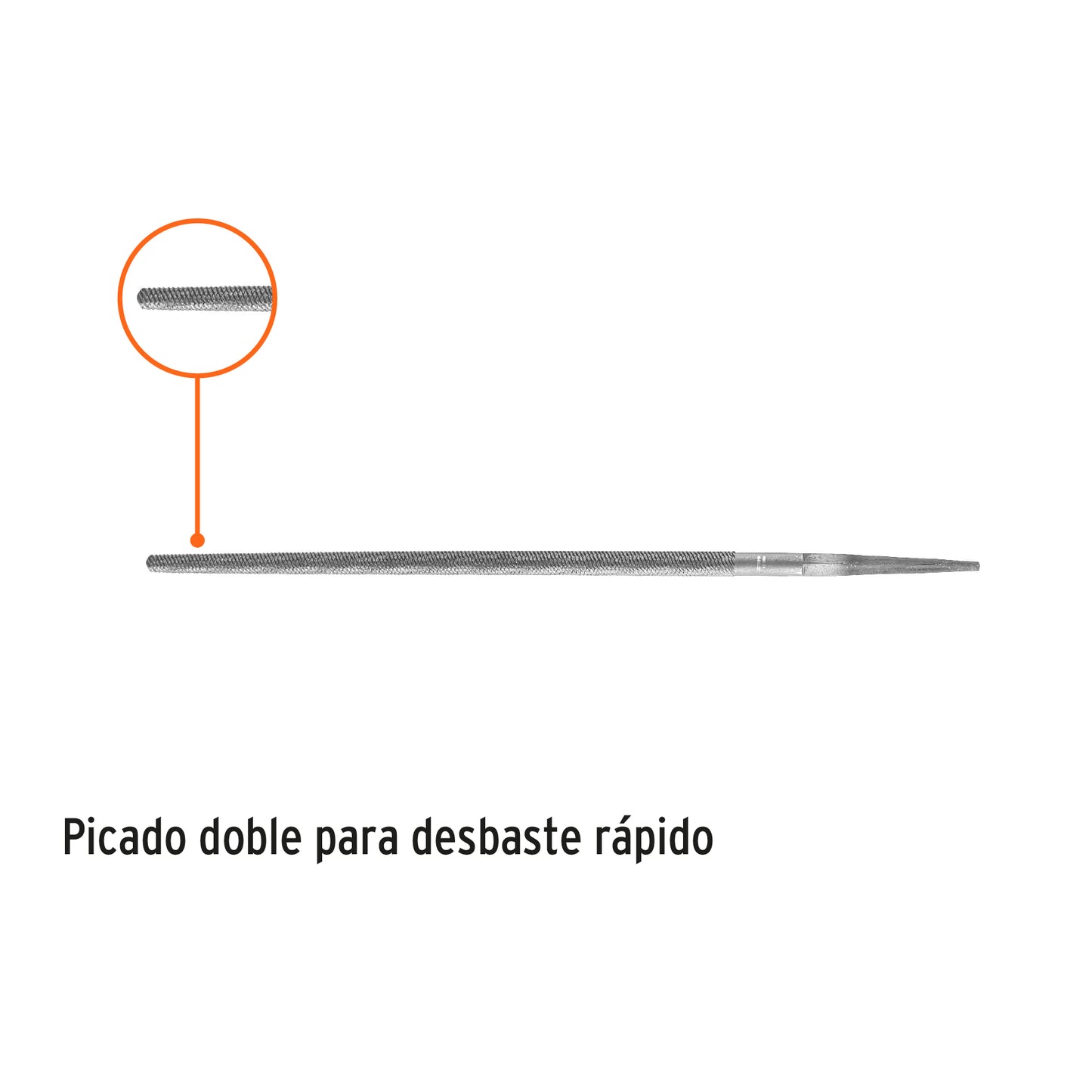 Lima redonda bastarda 8 15189 Truper Pieza