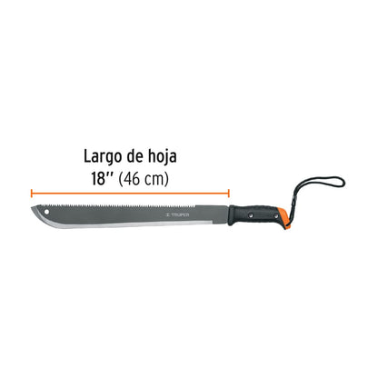 Machete doble filo 18p 15893 truper Pieza