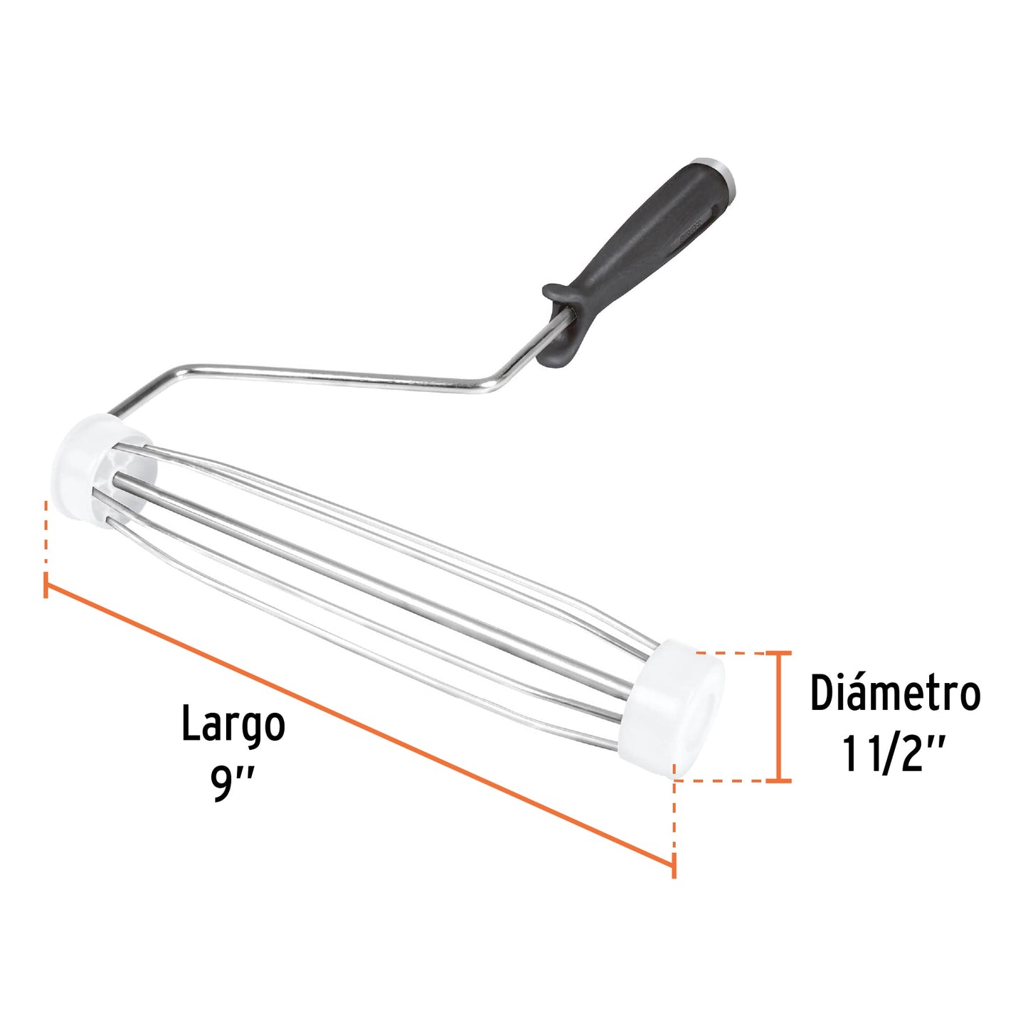 Maneral para rodillo para pintar 9x37mm 19255 truper Pieza