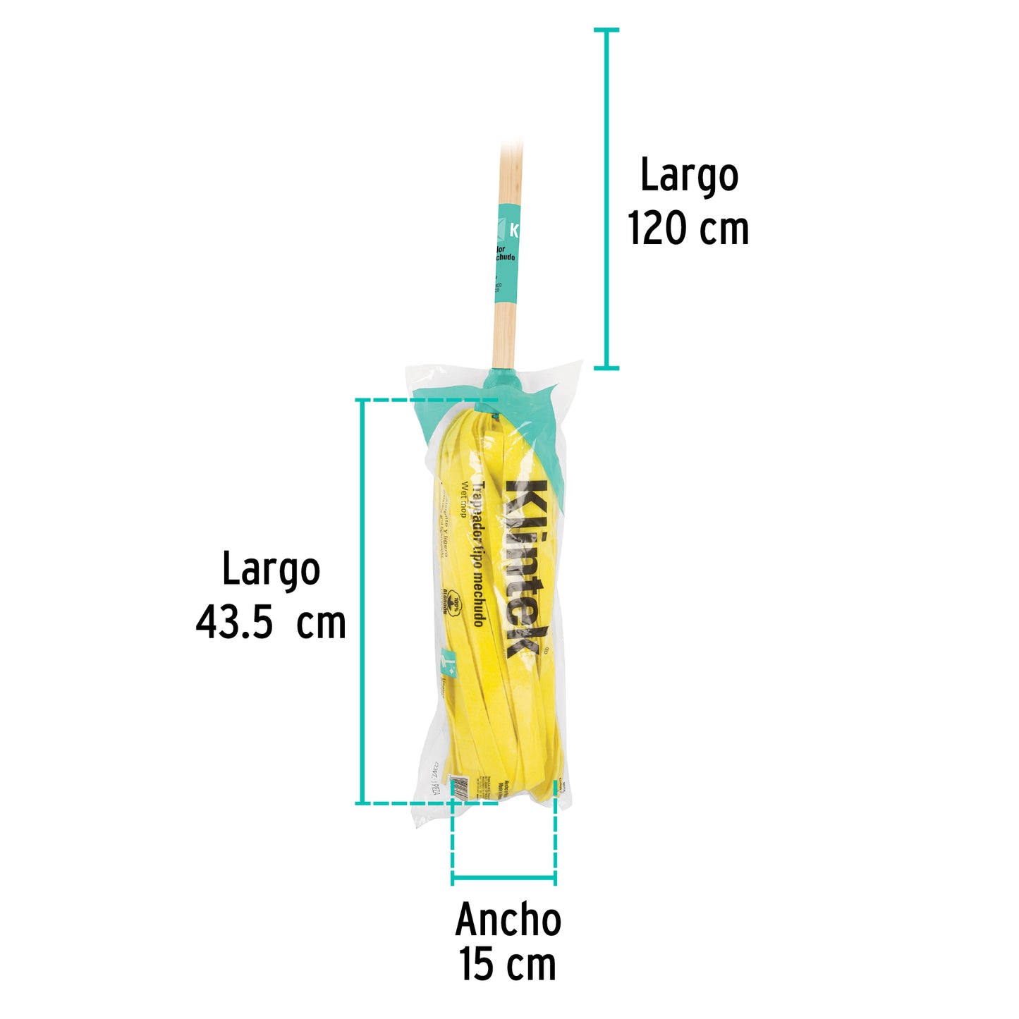 Trapeador sintetico 185 g 57075 Klintek Pieza