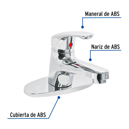 Monomando para lavabo cuerpo de plastico basic 49550 foset Pieza