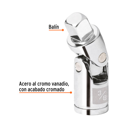 Nudo universal matraca 3/8 13669 truper Pieza