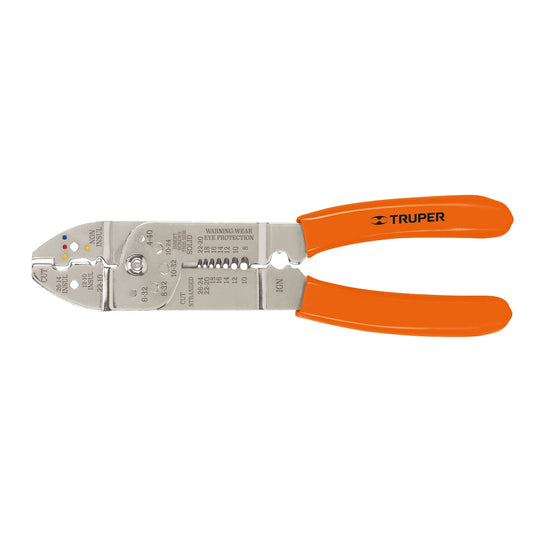 Pinza pelacables 9p 7 medidas 4 mordazas truper Pieza