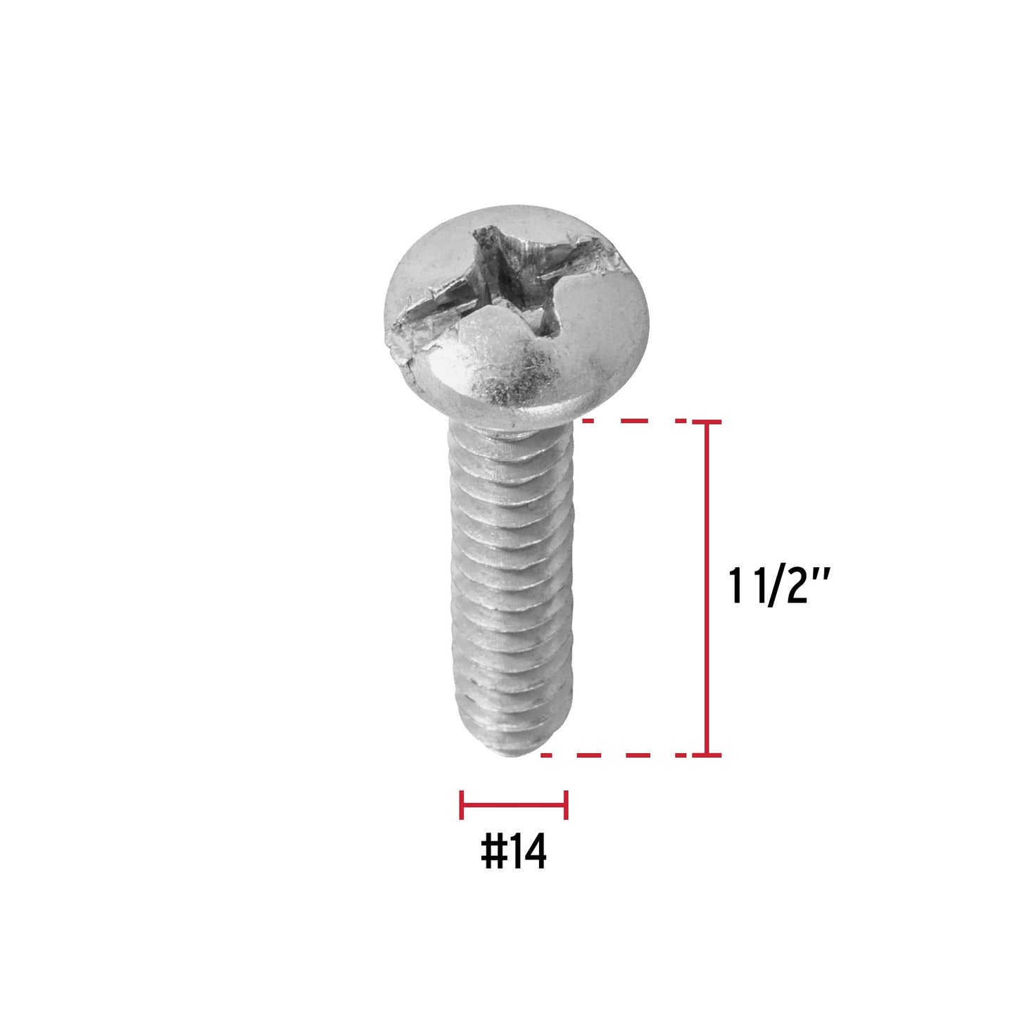 Pija para lamina 14 x 1 1/2  44435 Fiero Pieza