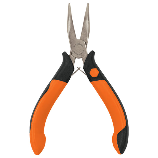 Pinza miniatura punta curva 5p mango comfort grip truper 17365 Pieza