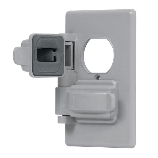 Placa duplex policarbonato para intemperie linea Standard 46410 Volteck Pieza