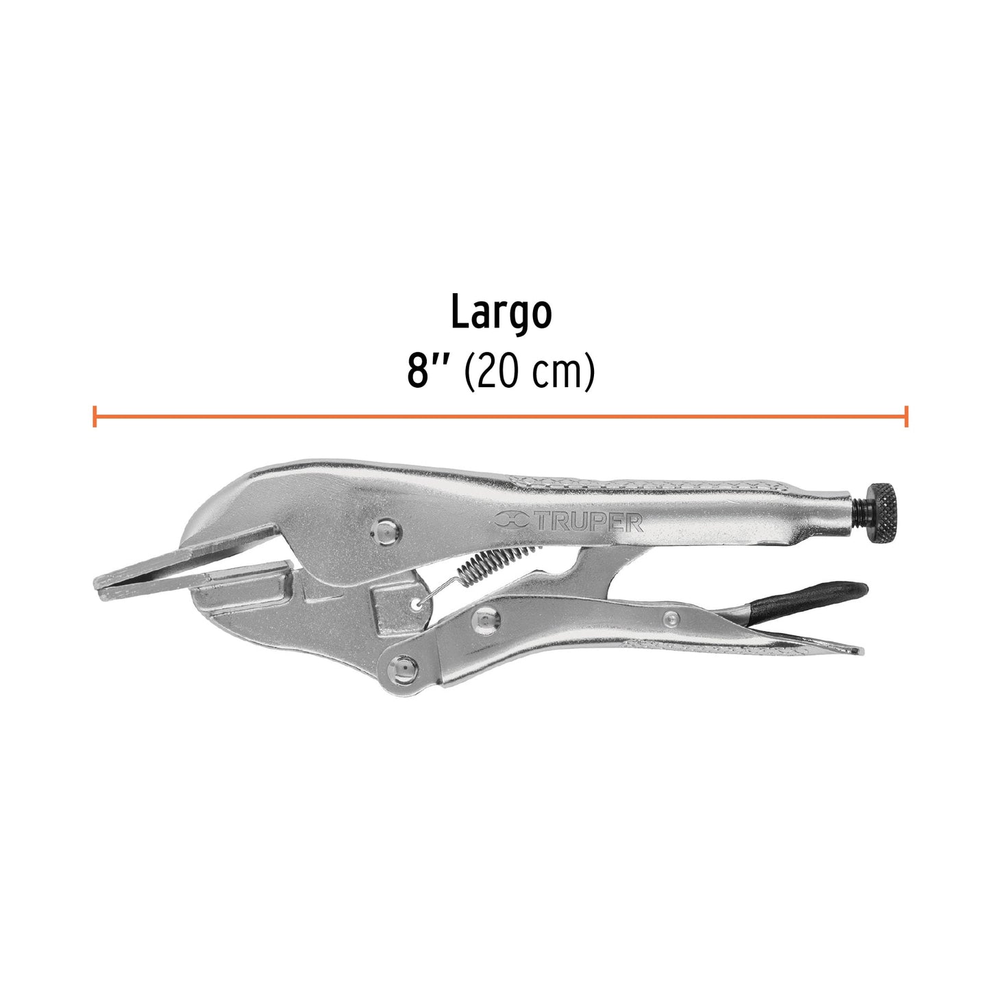 Pinza de presion hojalatera 8p 17425 truper Pieza