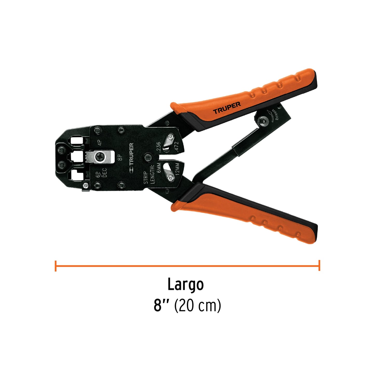Pinza ponchadora 3 módulos 102681 Truper Pieza