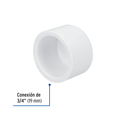 Tapon hembra hidraulico 3/4 ced 40 - 45424 - 615402 - Foset Pieza